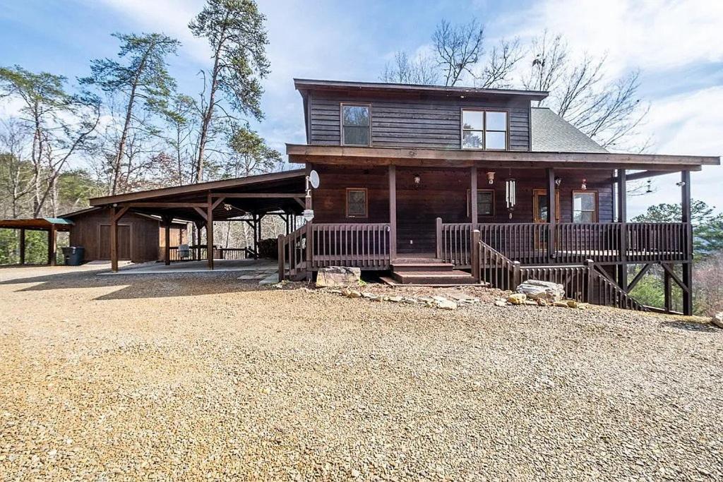 Mistletoe Cabin- Private Cabin W Views, Hottub, Pet Friendly ميرفي المظهر الخارجي الصورة